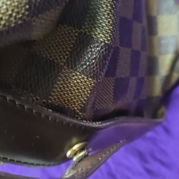 AUTHENTIC LOUIS VUITTON DAMIER EBENE CHELSEA SHOULDER BAG - Picture 14 of 14